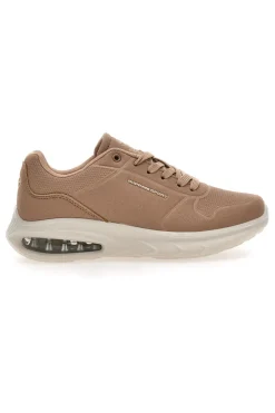 Sneakers Beige Soprani Sport Pau Glitter-SOLO SOPRANI Sale
