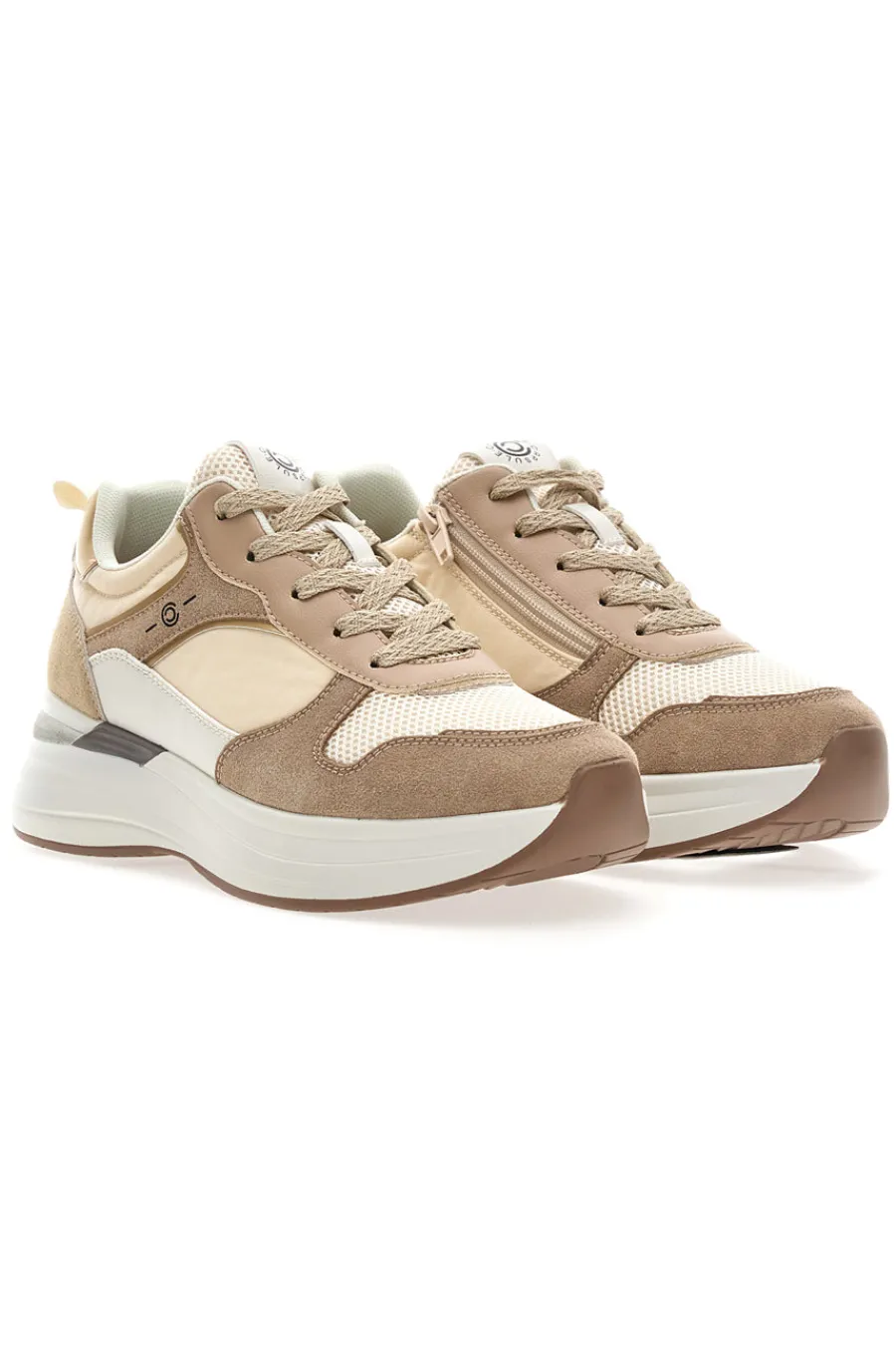 Sneakers Beige zeppa comfort Kendy-PITTARELLO CAPSULE Sale