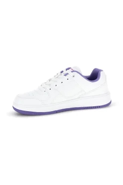 Sneakers bianca dettagli viola RD18 Low G GS-CHAMPION Sale
