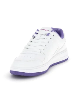Sneakers bianca dettagli viola RD18 Low G GS-CHAMPION Sale