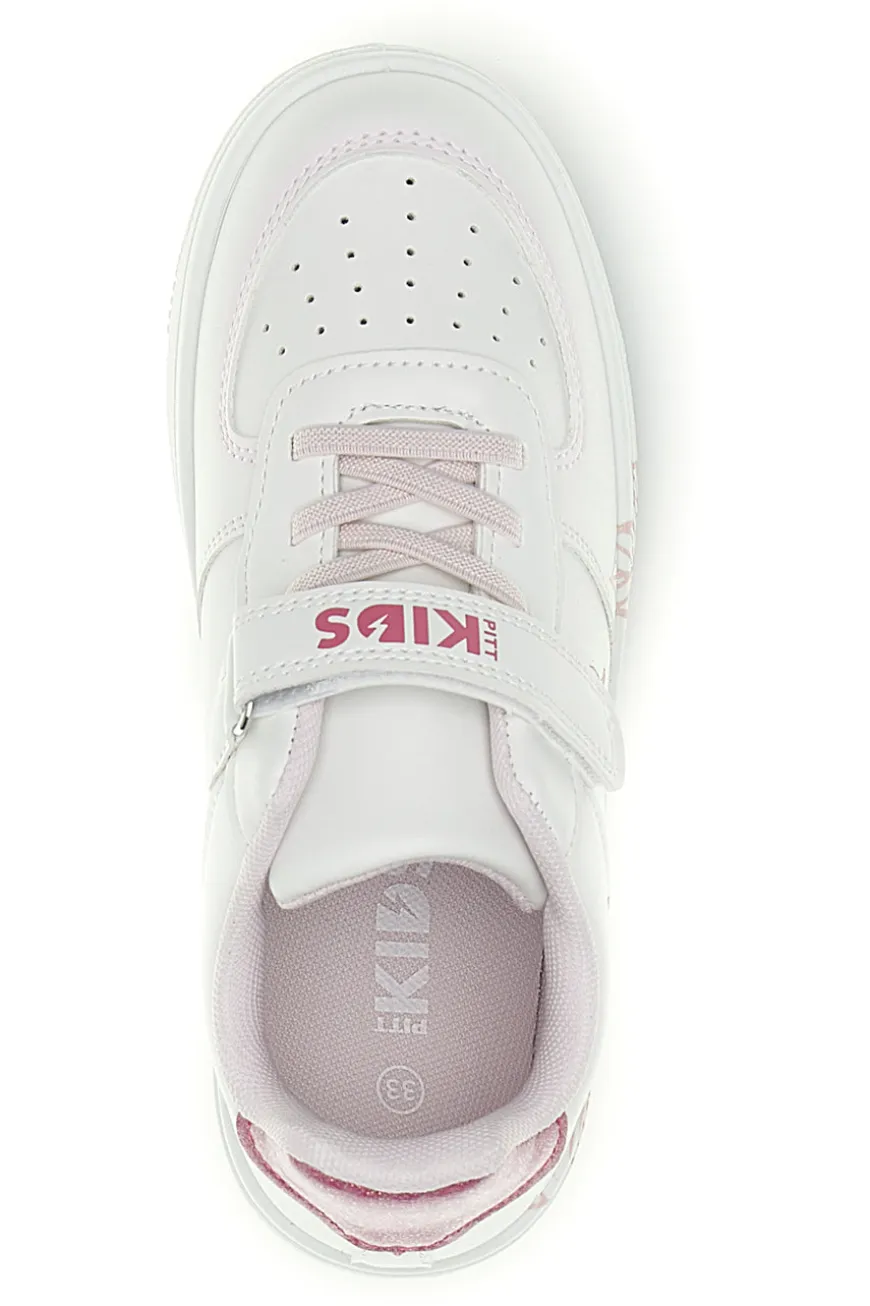 Sneakers bianca Pitt kids PK1871D
