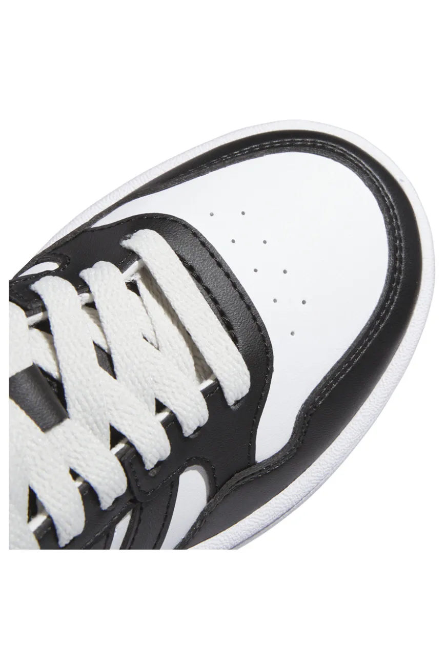 Sneakers bianche alte con lacci Adidas HOOPS 3.0 MID K
