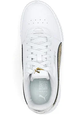 Sneakers Bianche Casula con Lacci Carina 2.0 Mettalic Shine-PUMA Sale