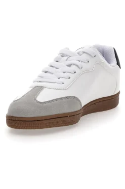 Sneakers bianche PRESTIGE MIX MATERIAL LOW-CHAMPION Discount