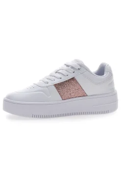 Sneakers Bianche Rebound Platform Sparkle-CHAMPION Discount