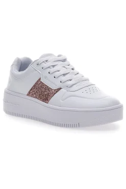 Sneakers Bianche Rebound Platform Sparkle-CHAMPION Discount