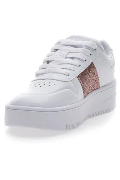 Sneakers Bianche Rebound Platform Sparkle-CHAMPION Discount