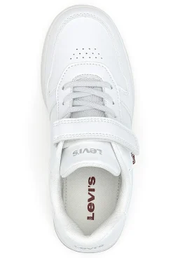 Sneakers bianche con chiusura a strappo Levi's Kick SE