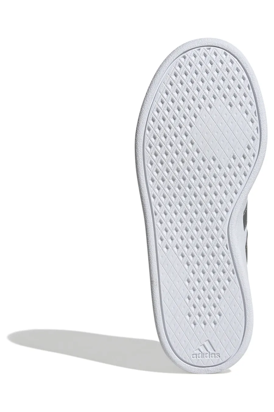 Sneakers bianche con dettagli argento Breaknet 2.0-ADIDAS