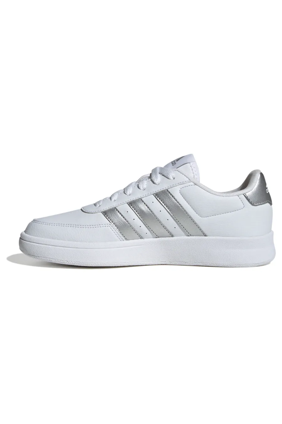Sneakers bianche con dettagli argento Breaknet 2.0-ADIDAS