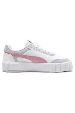Sneakers bianche con dettagli rosa in materie sintetiche Carina Mia-PUMA New