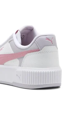 Sneakers bianche con dettagli rosa in materie sintetiche Carina Mia-PUMA New