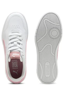 Sneakers bianche con dettagli rosa Court Lally JR-PUMA Online