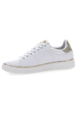 Sneakers bianche con dettagli dorati GTZ 2.0-COTTON BELT Online
