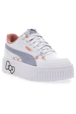 Sneakers Bianche con Dettagli Colorati Karmen II Idol Hk&Fr Jr-PUMA Online