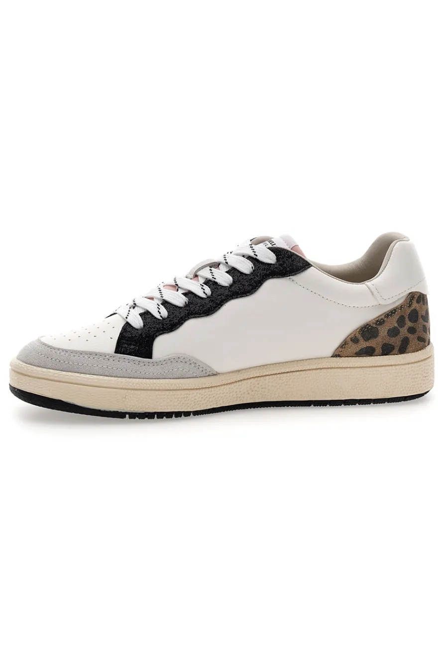 Sneakers bianche con dettagli animalier BT261130001-PITTARELLO CAPSULE Online