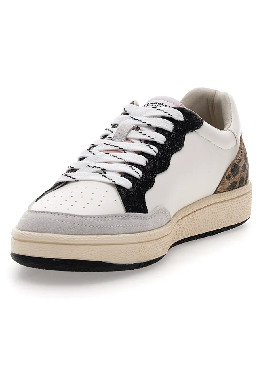 Sneakers bianche con dettagli animalier BT261130001-PITTARELLO CAPSULE Online