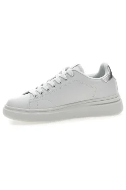 Sneakers bianche con dettagli argentati LONDON 3.0-COTTON BELT Best