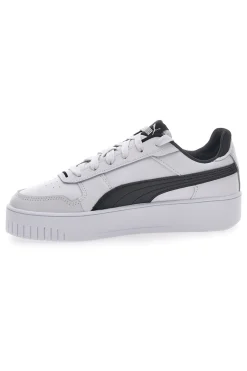Sneakers Bianche Con Dettagli Neri Carina Street-PUMA Sale