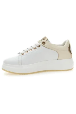 Sneakers Bianche con Dettagli Color Oro 51045-MARIELLA BURANI Clearance