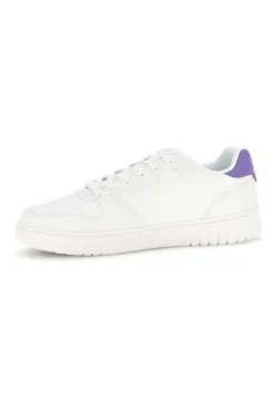 Sneakers bianche con dettaglio viola Cly Nwm-CHAMPION Best