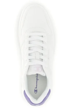 Sneakers bianche con dettaglio viola Cly Nwm-CHAMPION Best
