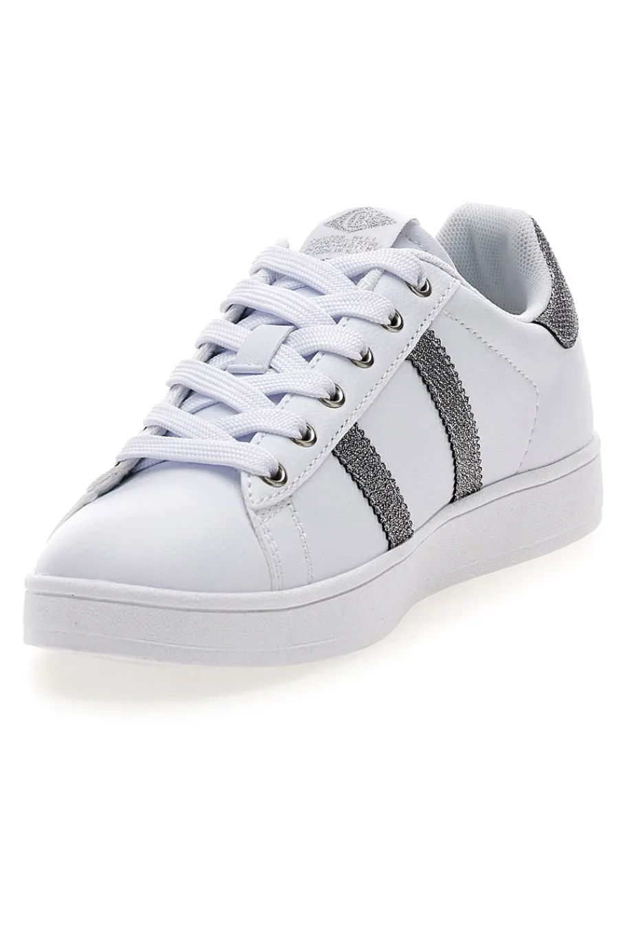Sneakers bianche con dettagli glitterati YARD METAL-COTTON BELT Sale