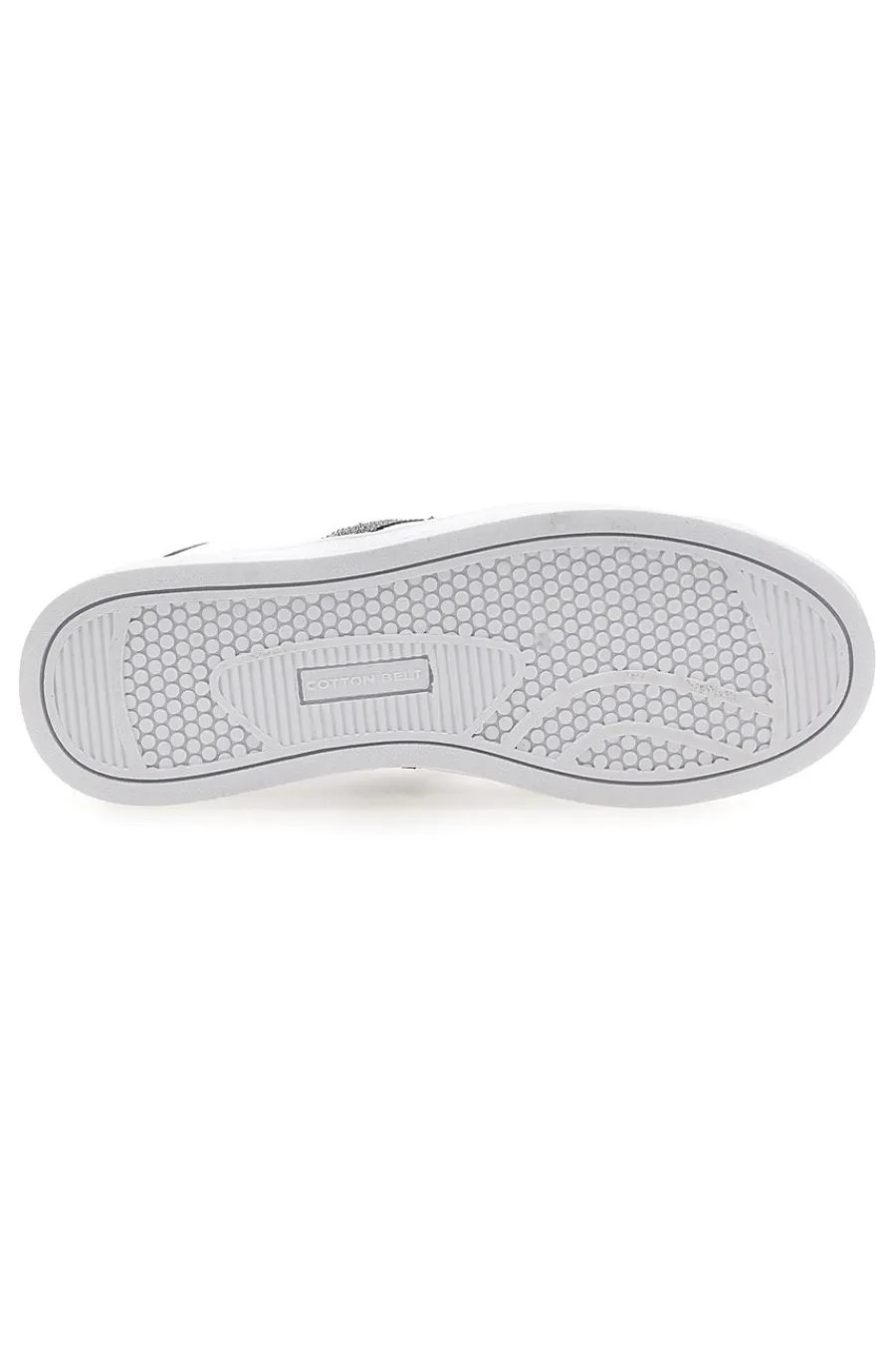 Sneakers bianche con dettagli glitterati YARD METAL-COTTON BELT Sale