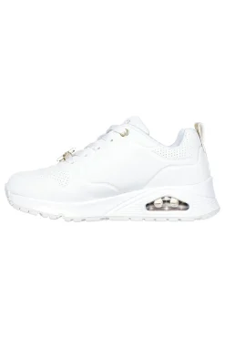 Sneakers bianche con dettagli gioiello UNO Gen1 TRENDY JEWELS ESS STREET GIRLS-SKECHERS Discount