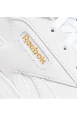Sneakers Bianche Con Dettagli Oro Court Advance Bold-REEBOK Hot