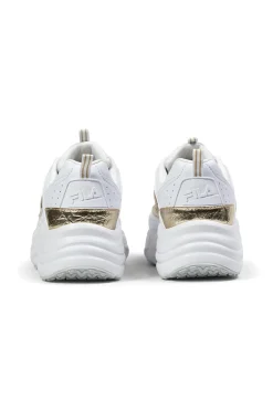 Sneakers bianche con dettagli oro e suola chunky FFW0586-FILA Clearance