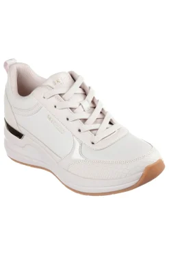 Sneakers bianche con dettagli lucidi Billion 2 Fine Shine-SKECHERS New