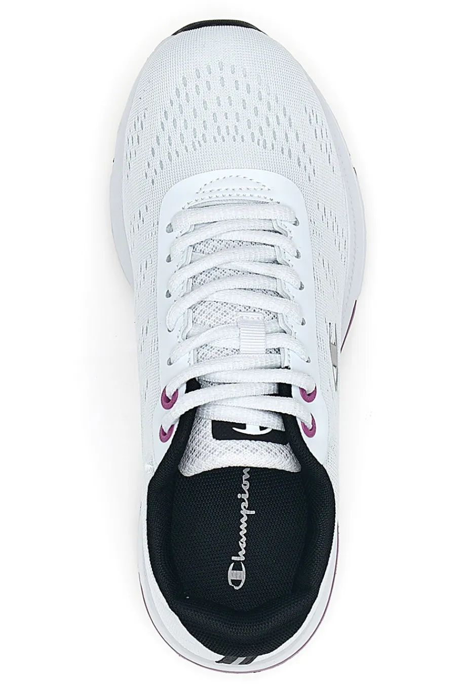 Sneakers Bianche con Dettagli Blu e Tomaia in Mesh JAUNT-CHAMPION New