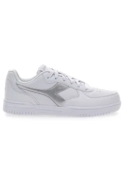 Sneakers Bianche con Fregio Argento Raptor Low Moon WN-DIADORA Best