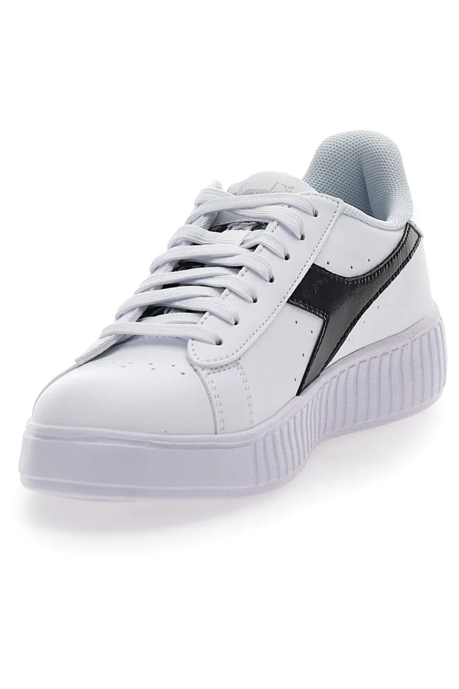 Sneakers Bianche con Fregio Nero Step P Teamtime-DIADORA Online