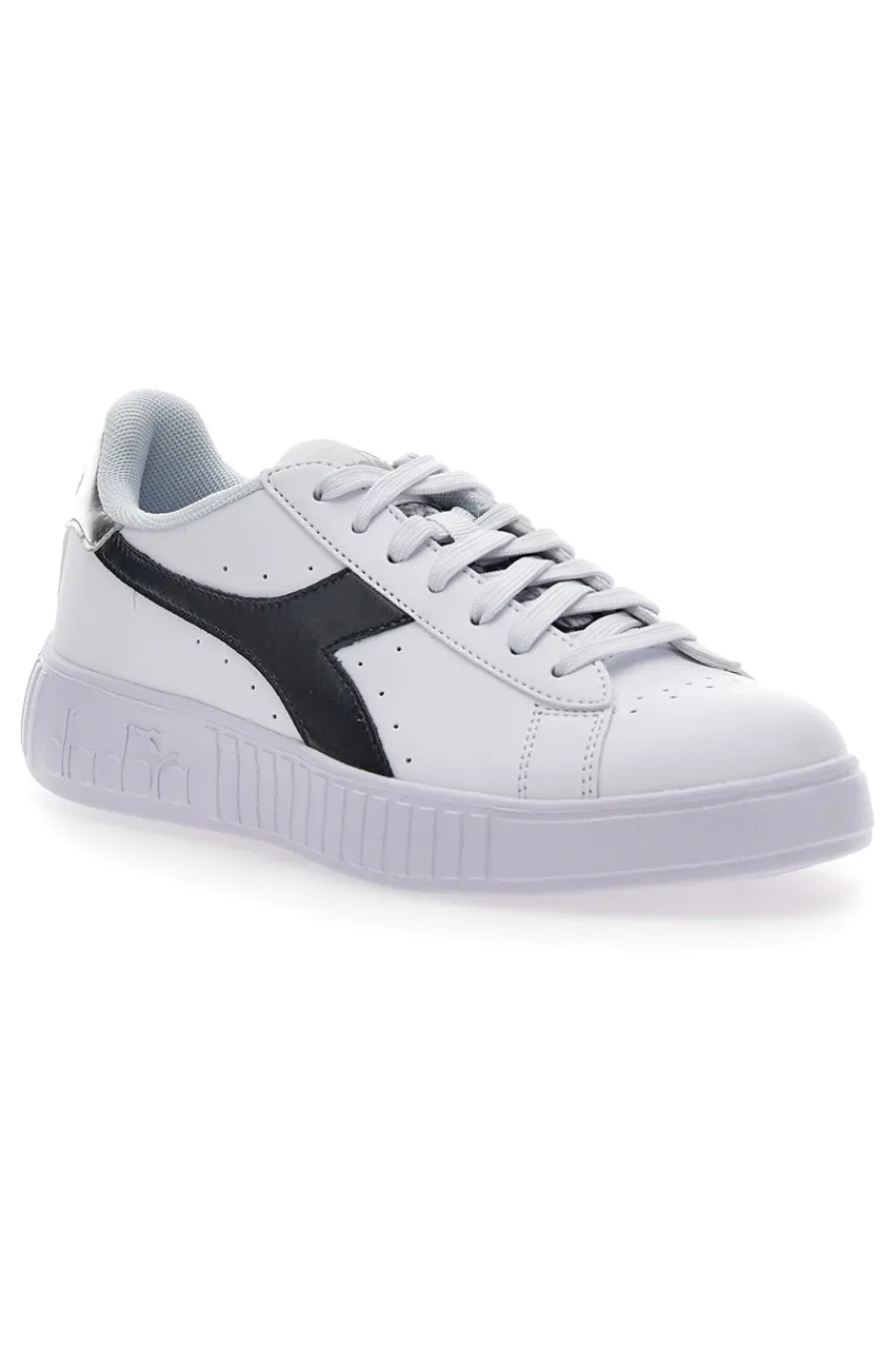 Sneakers Bianche con Fregio Nero Step P Teamtime-DIADORA Online