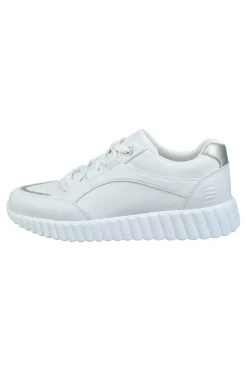 Sneakers Bianche con Inserti Effetto Metallizzato D45AL6055050-BAGATT Best