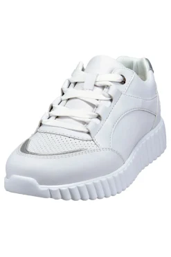 Sneakers Bianche con Inserti Effetto Metallizzato D45AL6055050-BAGATT Best