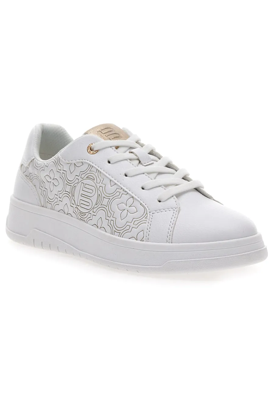Sneakers Bianche Con Lacci 35AQG075050-BAGATT Hot