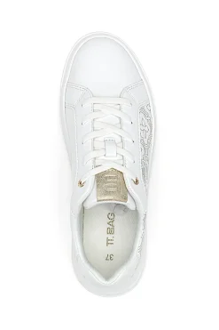 Sneakers Bianche Con Lacci 35AQG075050-BAGATT Hot