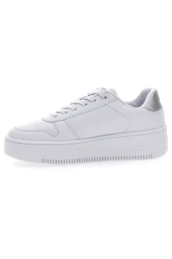 Sneakers Bianche con Lacci RD18 RD Plat chromo-CHAMPION Discount