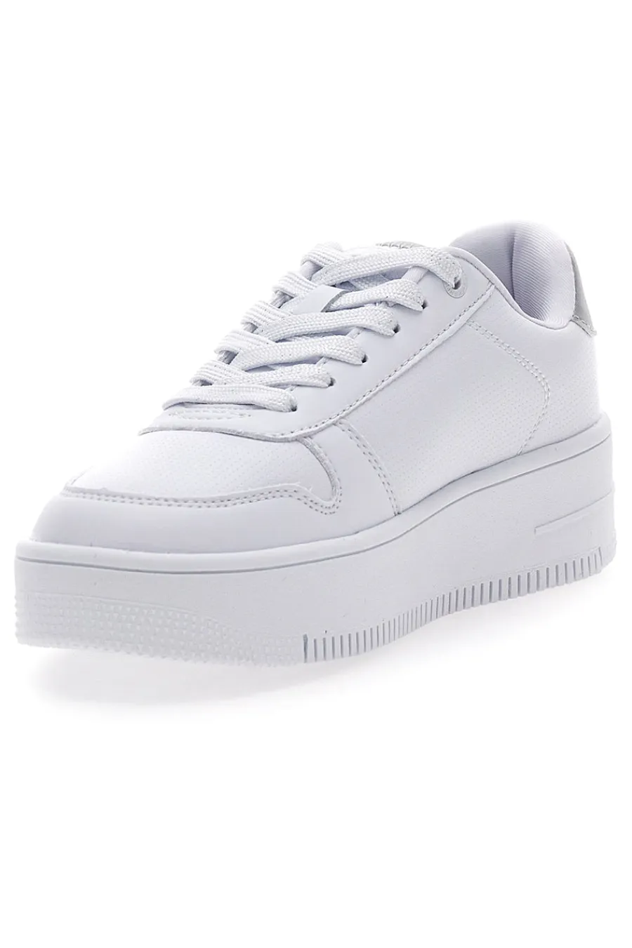 Sneakers Bianche con Lacci RD18 RD Plat chromo-CHAMPION Discount