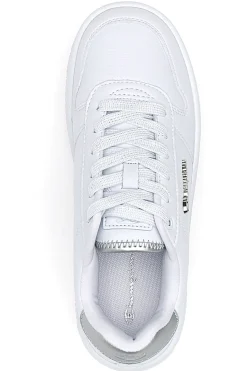 Sneakers Bianche con Lacci RD18 RD Plat chromo-CHAMPION Discount