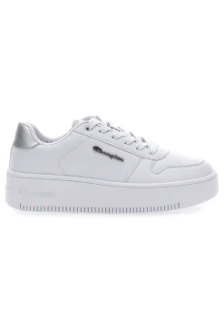 Sneakers Bianche con Lacci RD18 RD Plat chromo-CHAMPION Discount