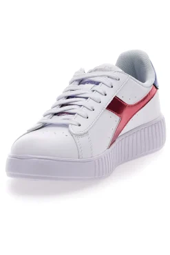 Sneakers Bianche con Lacci Step P Teatime-DIADORA