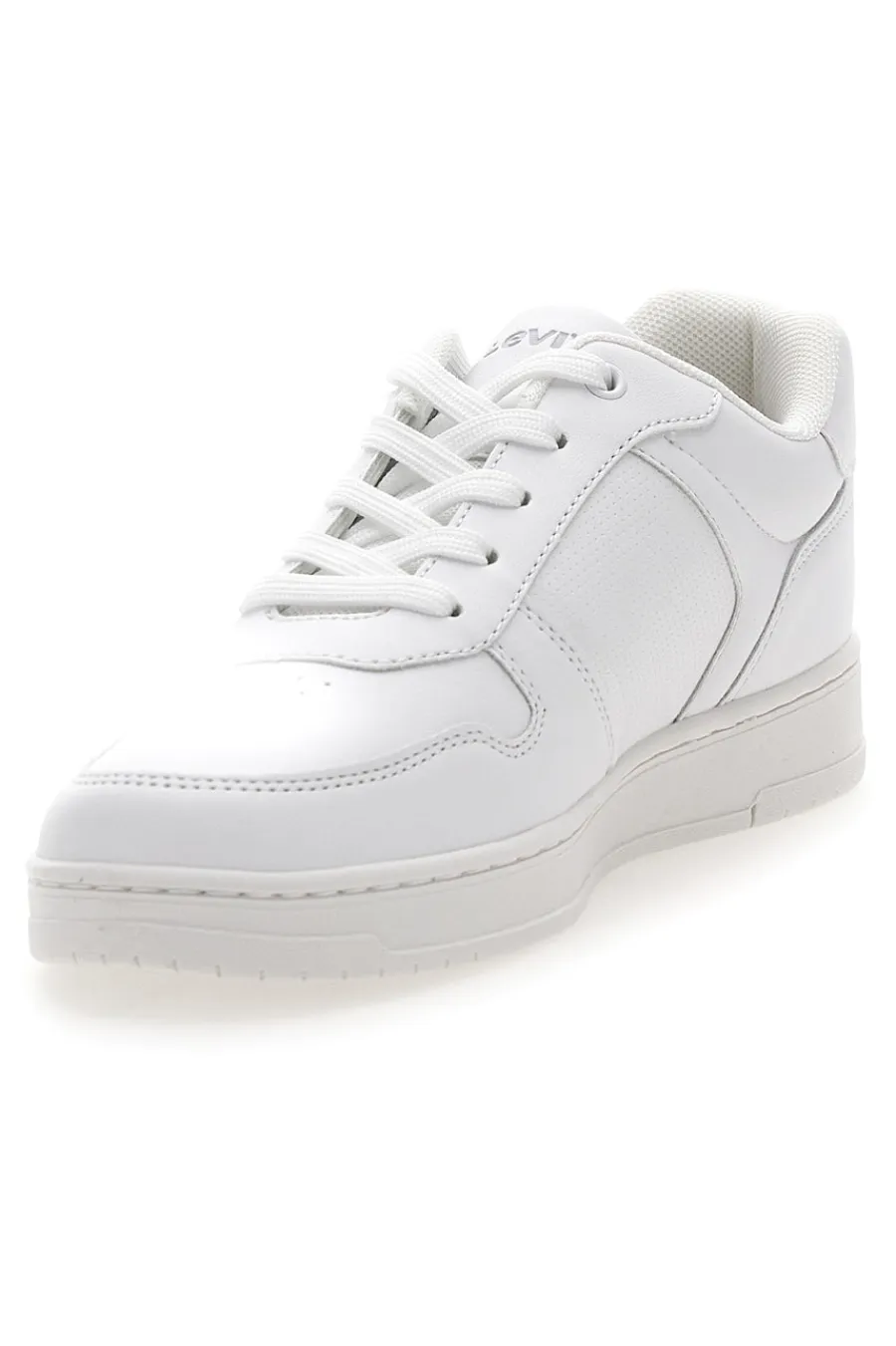 Sneakers Bianche Con Lacci Levis Kick Se-LEVI'S