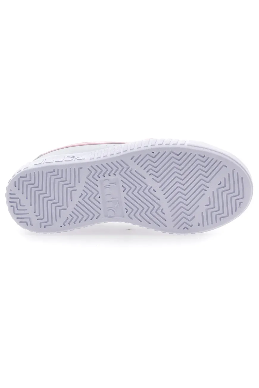 Sneakers bianche con lacci rossi DIADORA GAME STEP P PS FLUFFY