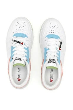 Sneakers Bianche con Lacci 8580-SWEET YEARS Clearance