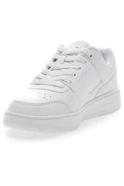 Sneakers bianche con logo a contrasto RD18 LOW G GS-CHAMPION New