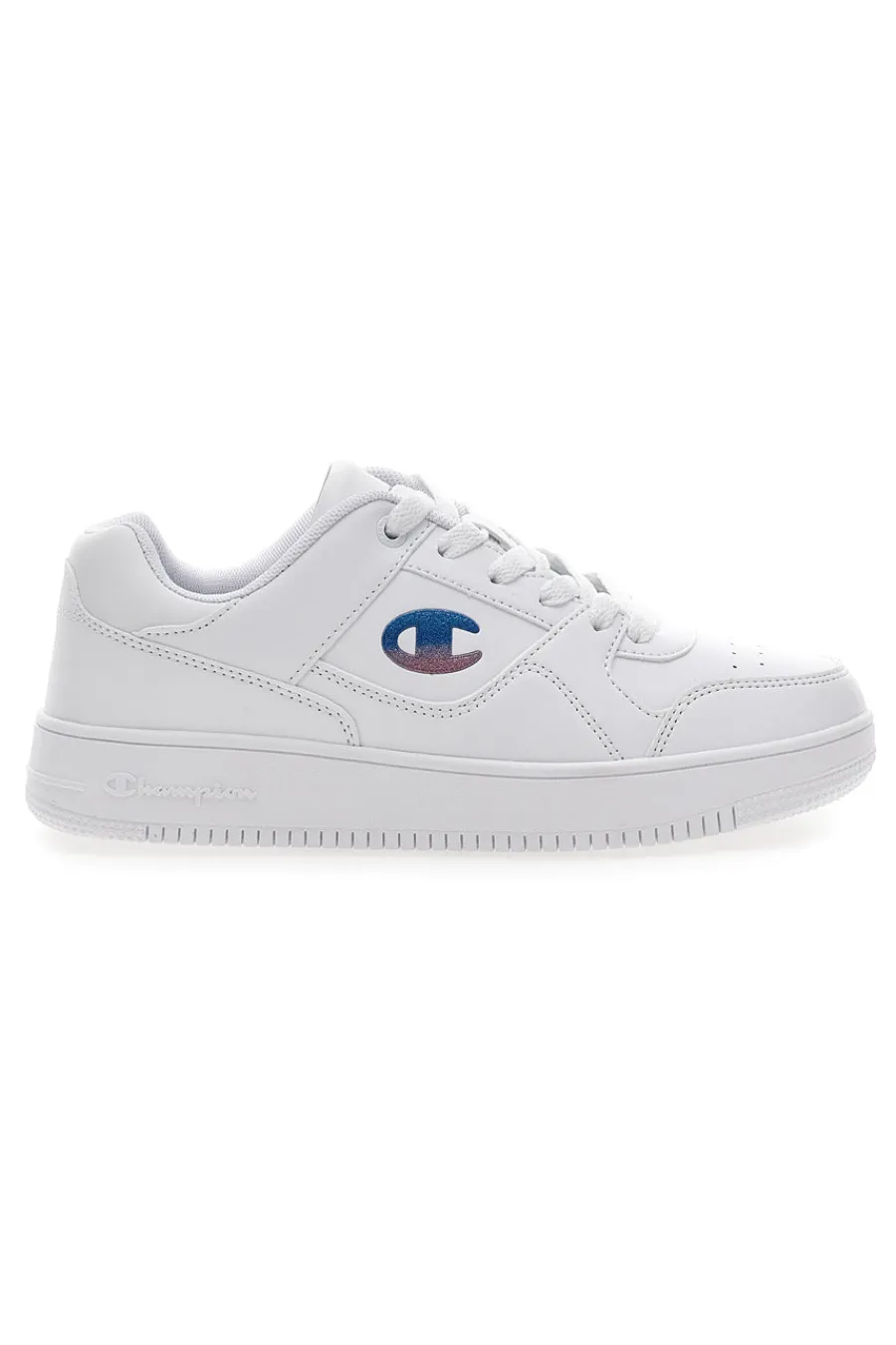Sneakers bianche con logo a contrasto RD18 LOW G GS-CHAMPION New